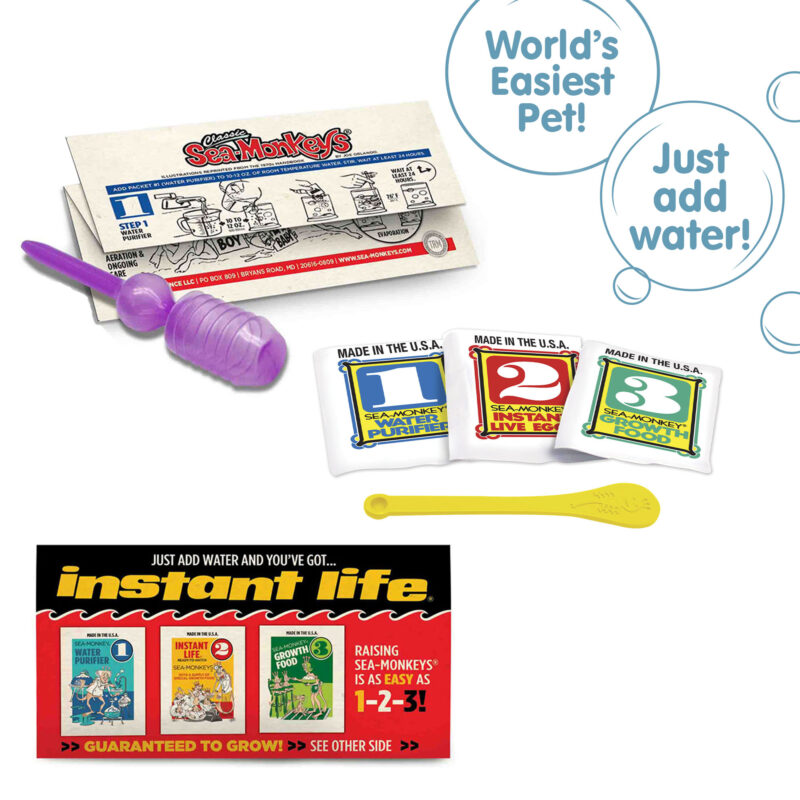 Sea-Monkeys Retro Instant Life - US 3869