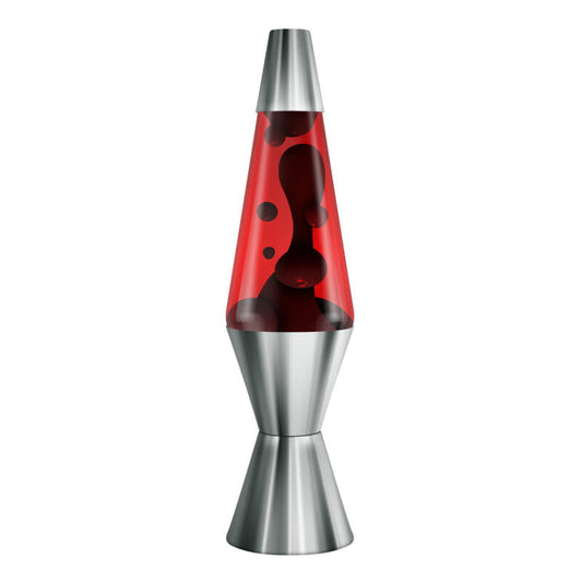 14.5″ Lava Lamp Chrome Plated Crimson - US 7317
