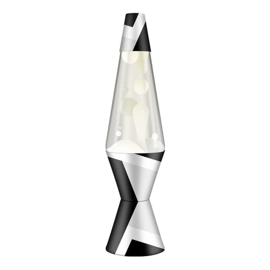 14.5″ Lava Lamp  Polygonal White Tone - US 9523