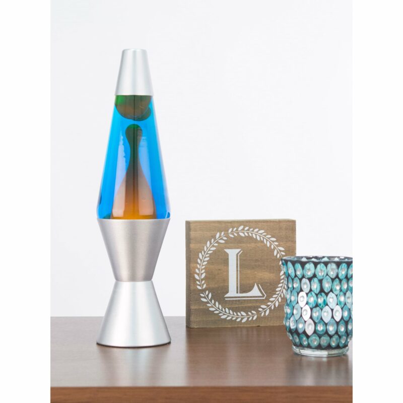 14.5” LAVA Lamp – Orange/Blue/Silver - US 1061