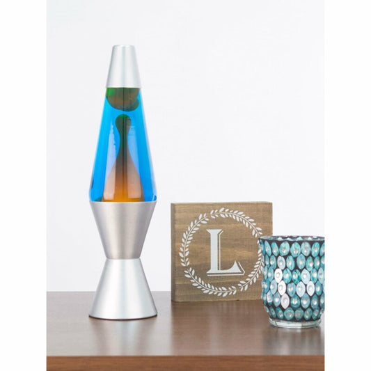 14.5” LAVA Lamp – Orange/Blue/Silver - US 8822