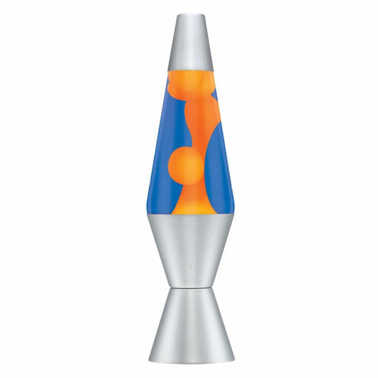 14.5” LAVA Lamp – Orange/Blue/Silver - US 8822