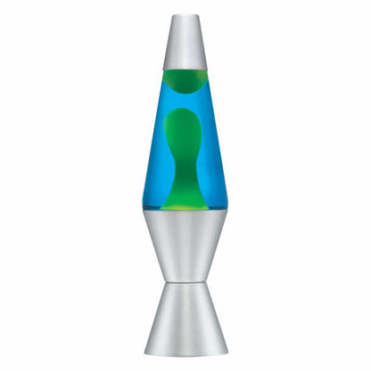 14.5” LAVA Lamp – Yellow/Blue/Silver - US 7501