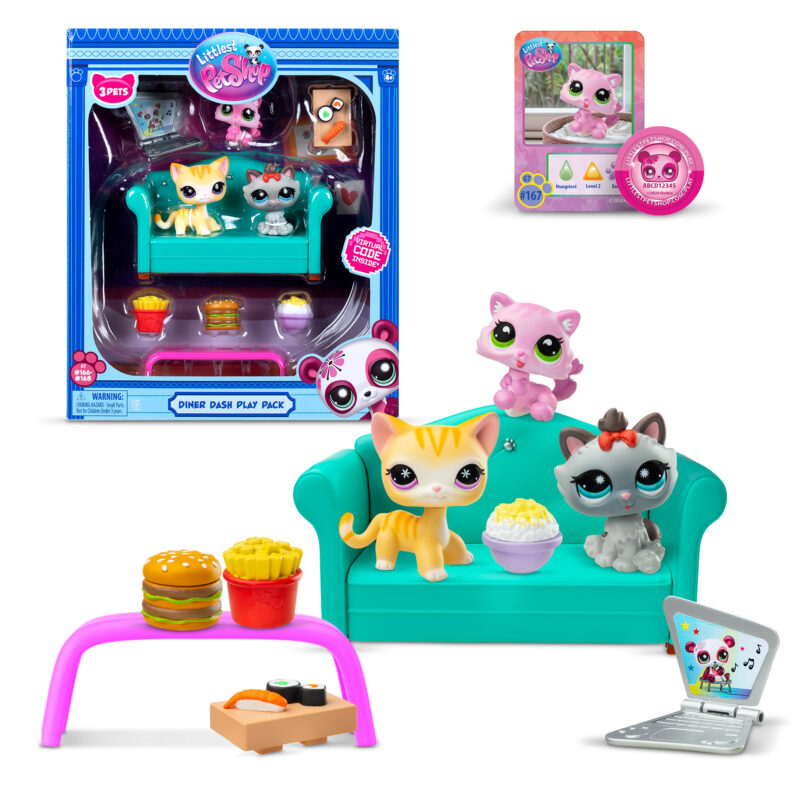 Littlest Pet Shop Diner Dash Play Pack - US 7146