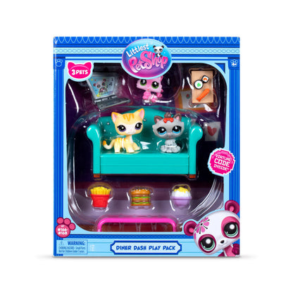 Littlest Pet Shop Diner Dash Play Pack - US 7146