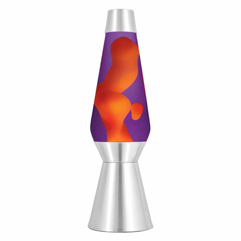 27″ LAVA Lamp Grande – Yellow/Purple/Silver - US 4051
