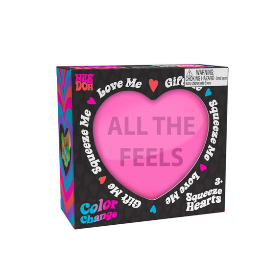 NeeDoh Color Change Squeeze Heart - US 6689