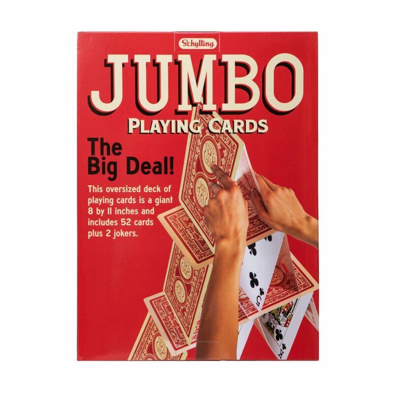 Jumbo Playing Cards - US 7856