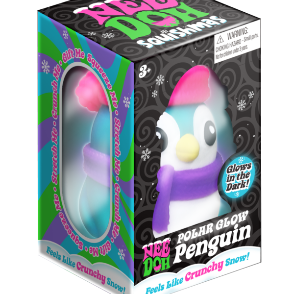 NeeDoh Polar Glow Penguin - US 1305