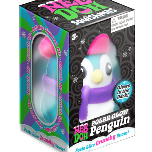 NeeDoh Polar Glow Penguin - US 5715