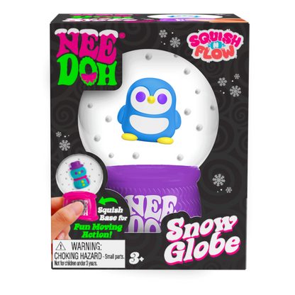 NeeDoh Squish N Flow Snow Globe - US 7834