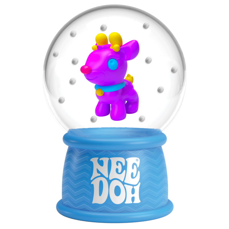 NeeDoh Squish N Flow Snow Globe - US 7834