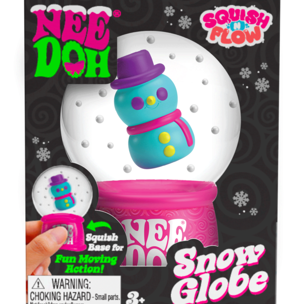 NeeDoh Squish N Flow Snow Globe - US 7834