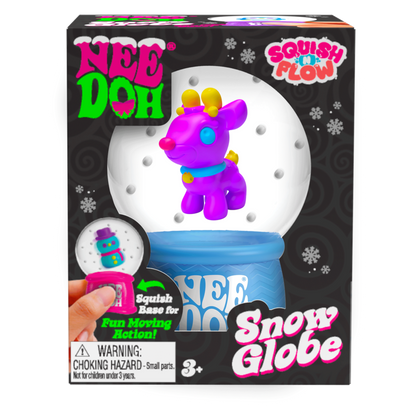 NeeDoh Squish N Flow Snow Globe - US 7834