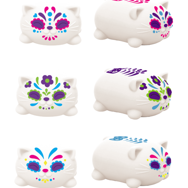 NeeDoh Sugar Skull Cats - US 5555
