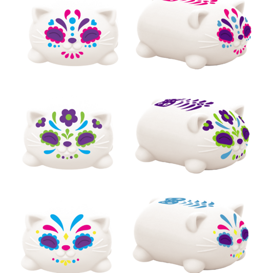 NeeDoh Sugar Skull Cats - US 7447