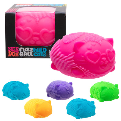 NeeDoh® Fuzz Ball Wild Cats - US 7266